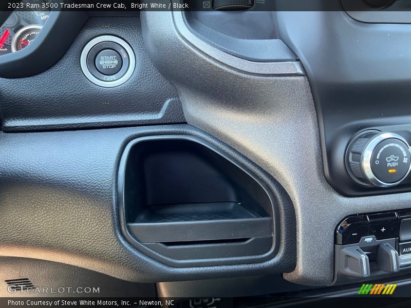 Bright White / Black 2023 Ram 3500 Tradesman Crew Cab