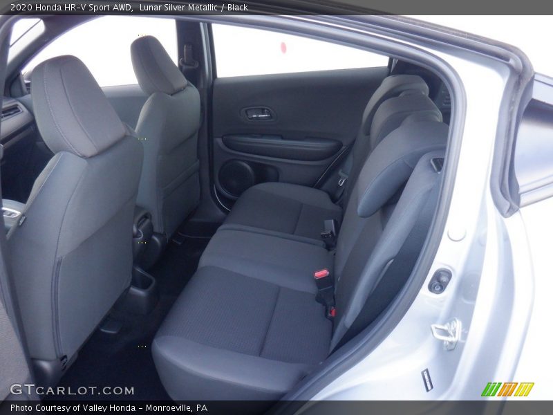 Lunar Silver Metallic / Black 2020 Honda HR-V Sport AWD