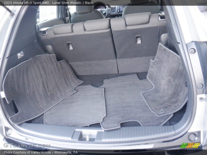Lunar Silver Metallic / Black 2020 Honda HR-V Sport AWD