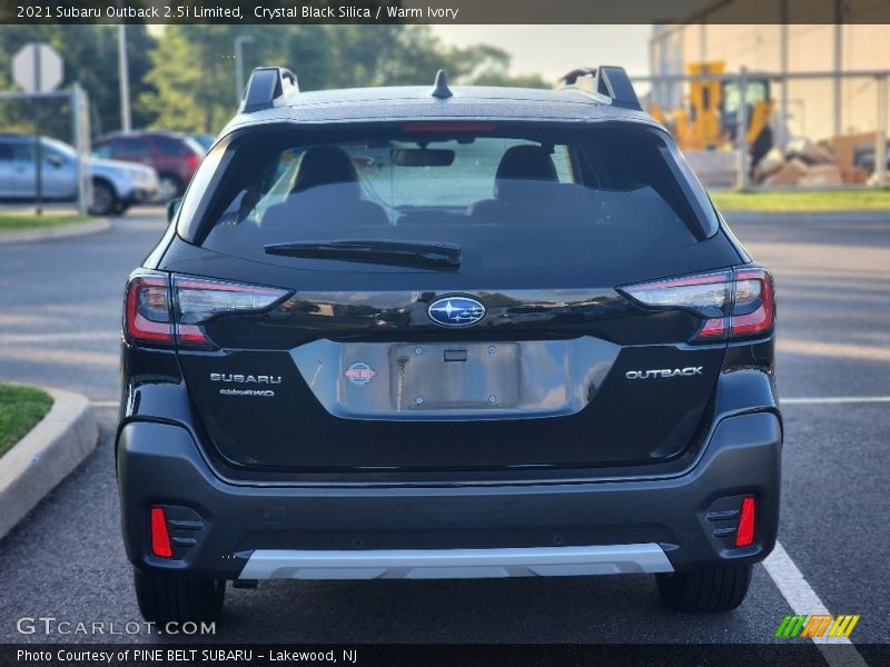 Crystal Black Silica / Warm Ivory 2021 Subaru Outback 2.5i Limited