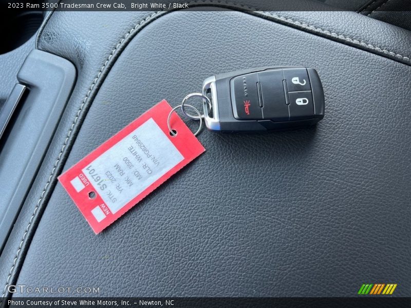 Keys of 2023 3500 Tradesman Crew Cab