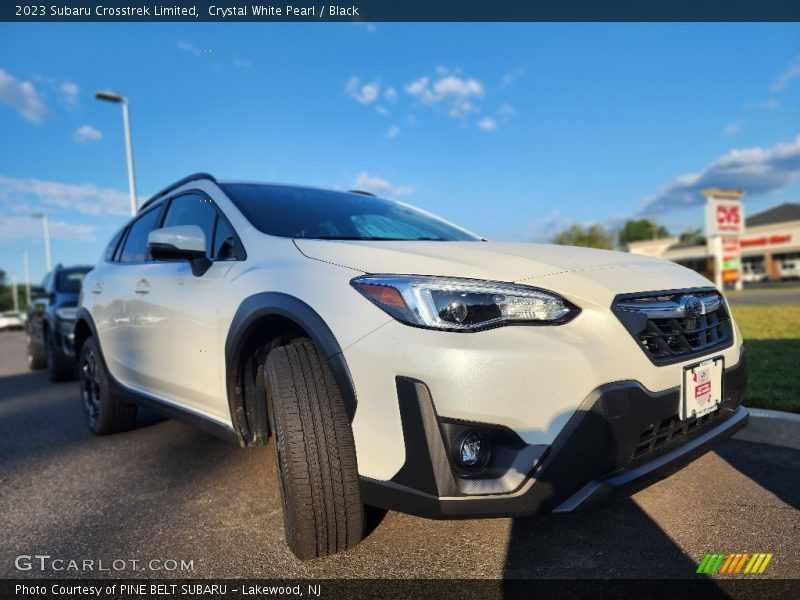 Crystal White Pearl / Black 2023 Subaru Crosstrek Limited