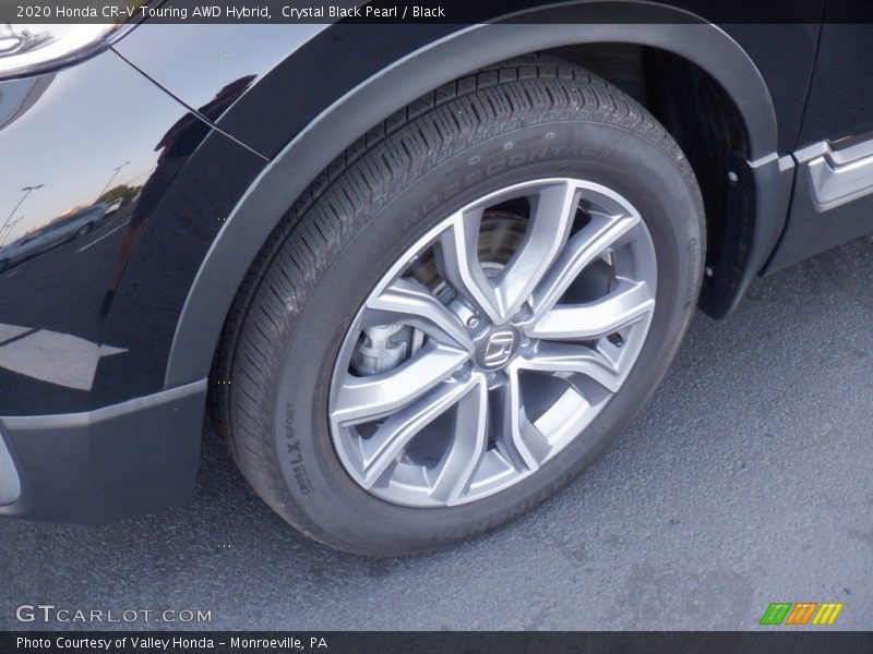 Crystal Black Pearl / Black 2020 Honda CR-V Touring AWD Hybrid