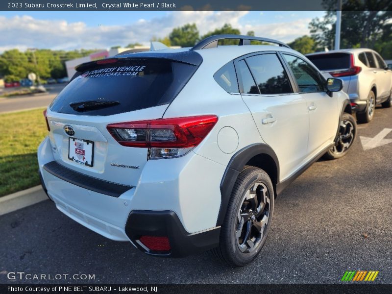 Crystal White Pearl / Black 2023 Subaru Crosstrek Limited