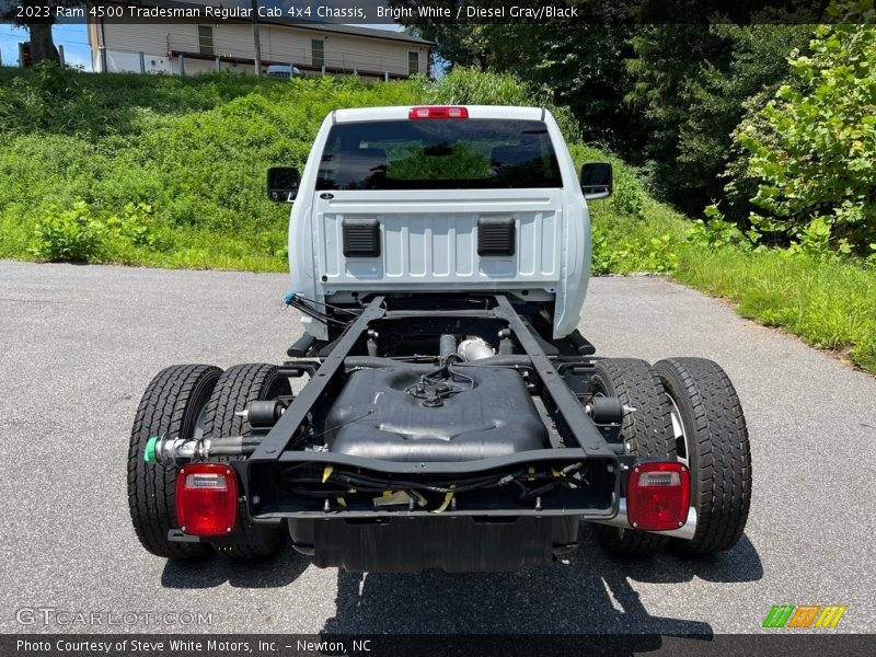 Bright White / Diesel Gray/Black 2023 Ram 4500 Tradesman Regular Cab 4x4 Chassis