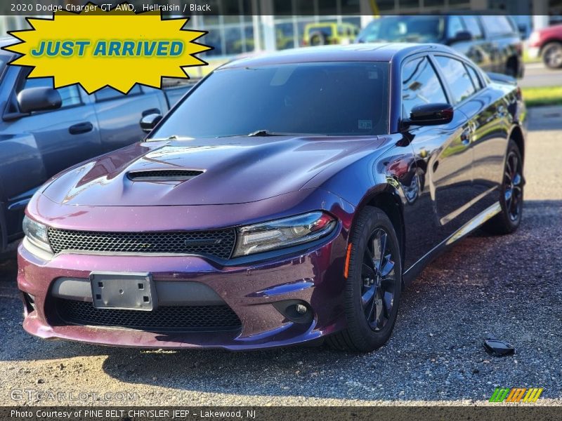 Hellraisin / Black 2020 Dodge Charger GT AWD