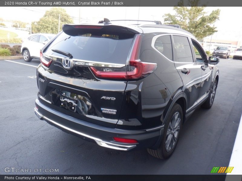 Crystal Black Pearl / Black 2020 Honda CR-V Touring AWD Hybrid