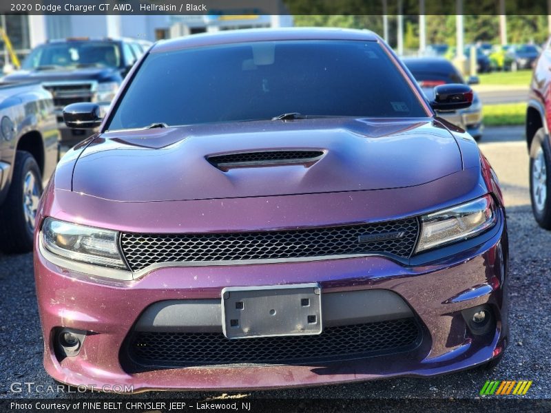 Hellraisin / Black 2020 Dodge Charger GT AWD