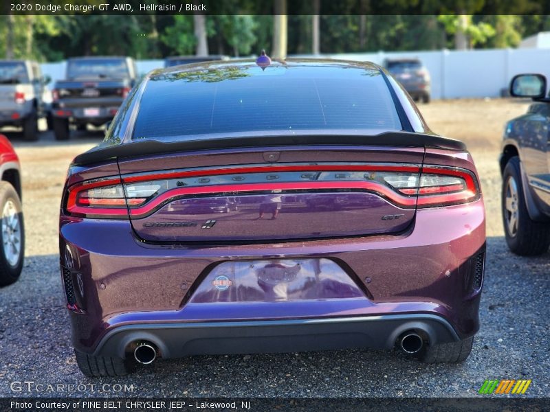 Hellraisin / Black 2020 Dodge Charger GT AWD
