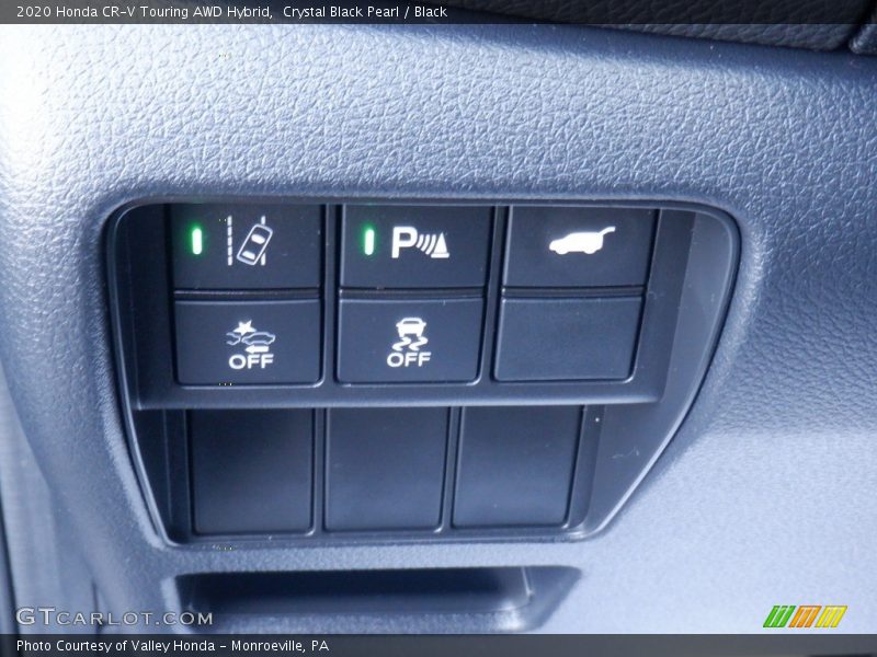 Crystal Black Pearl / Black 2020 Honda CR-V Touring AWD Hybrid