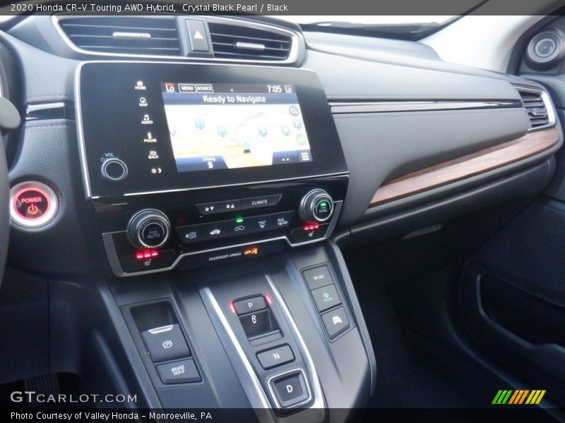 Controls of 2020 CR-V Touring AWD Hybrid