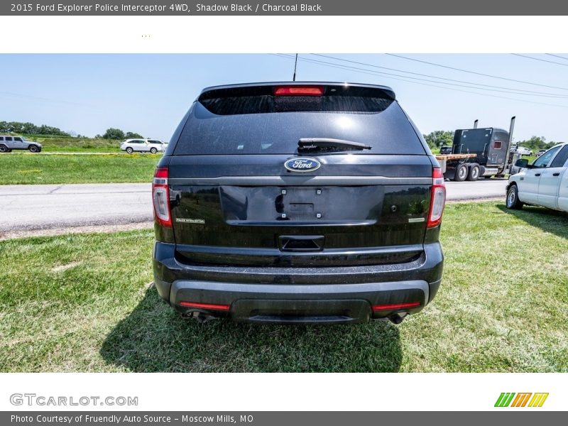 Shadow Black / Charcoal Black 2015 Ford Explorer Police Interceptor 4WD