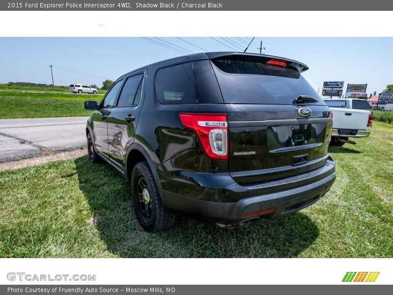 Shadow Black / Charcoal Black 2015 Ford Explorer Police Interceptor 4WD