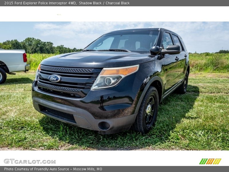 Shadow Black / Charcoal Black 2015 Ford Explorer Police Interceptor 4WD