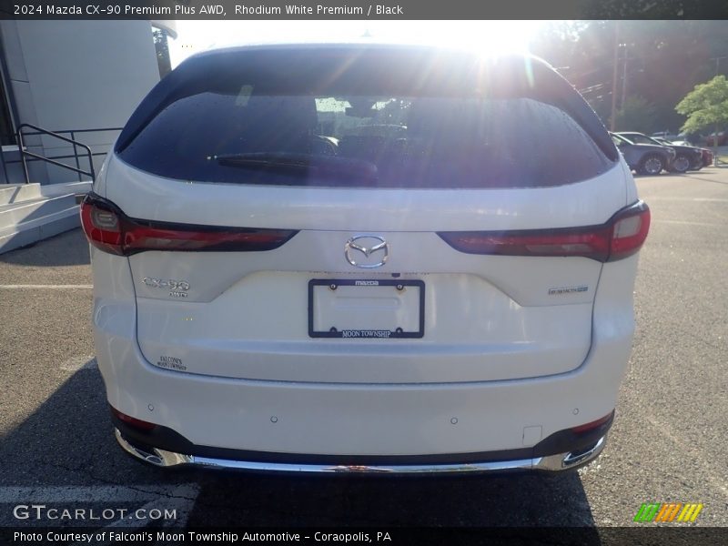 Rhodium White Premium / Black 2024 Mazda CX-90 Premium Plus AWD