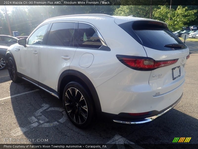 Rhodium White Premium / Black 2024 Mazda CX-90 Premium Plus AWD