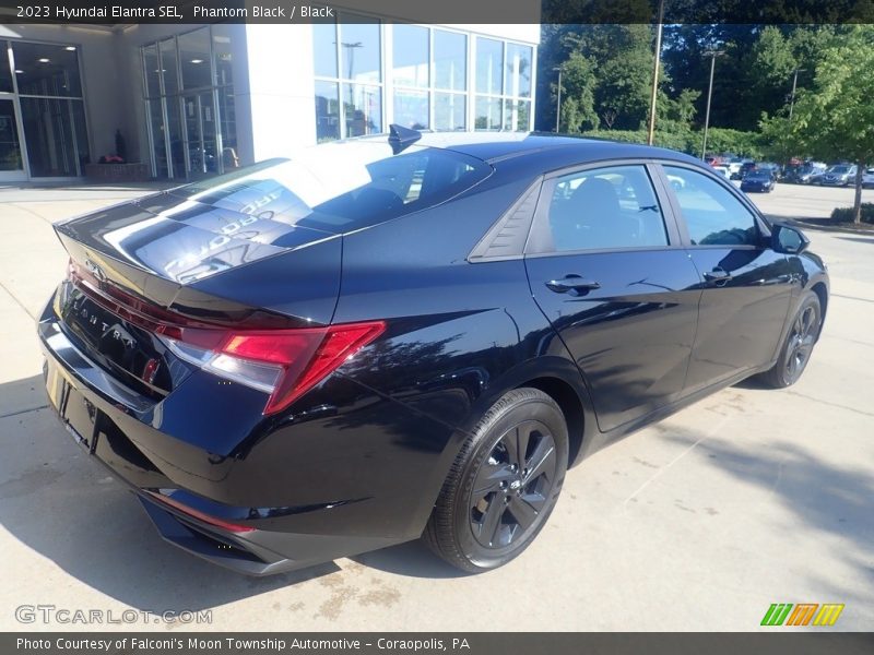 Phantom Black / Black 2023 Hyundai Elantra SEL