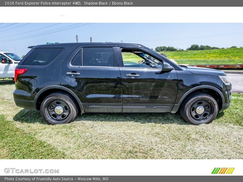 Shadow Black / Ebony Black 2016 Ford Explorer Police Interceptor 4WD