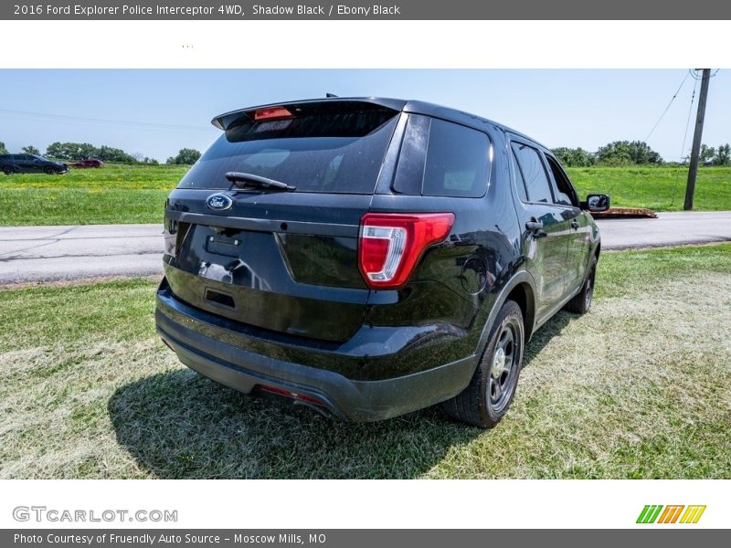 Shadow Black / Ebony Black 2016 Ford Explorer Police Interceptor 4WD