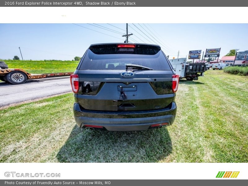 Shadow Black / Ebony Black 2016 Ford Explorer Police Interceptor 4WD