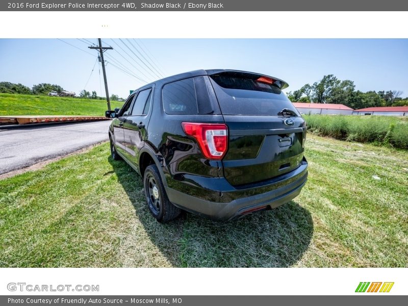 Shadow Black / Ebony Black 2016 Ford Explorer Police Interceptor 4WD