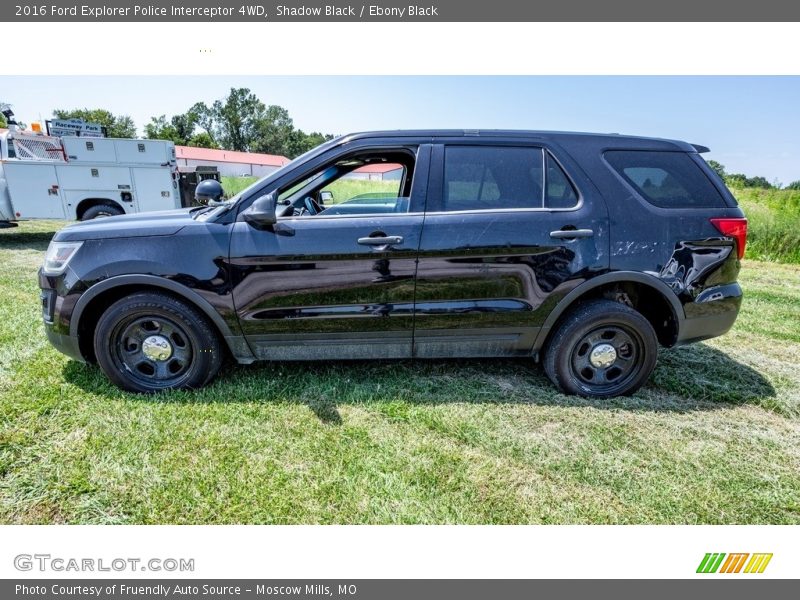 Shadow Black / Ebony Black 2016 Ford Explorer Police Interceptor 4WD