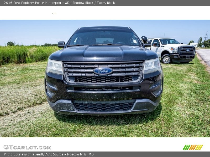 Shadow Black / Ebony Black 2016 Ford Explorer Police Interceptor 4WD
