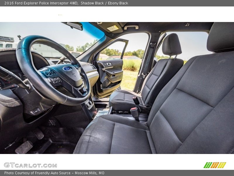 Shadow Black / Ebony Black 2016 Ford Explorer Police Interceptor 4WD