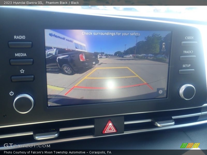 Phantom Black / Black 2023 Hyundai Elantra SEL