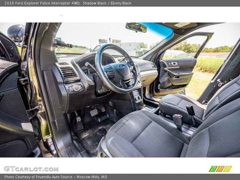 Shadow Black / Ebony Black 2016 Ford Explorer Police Interceptor 4WD