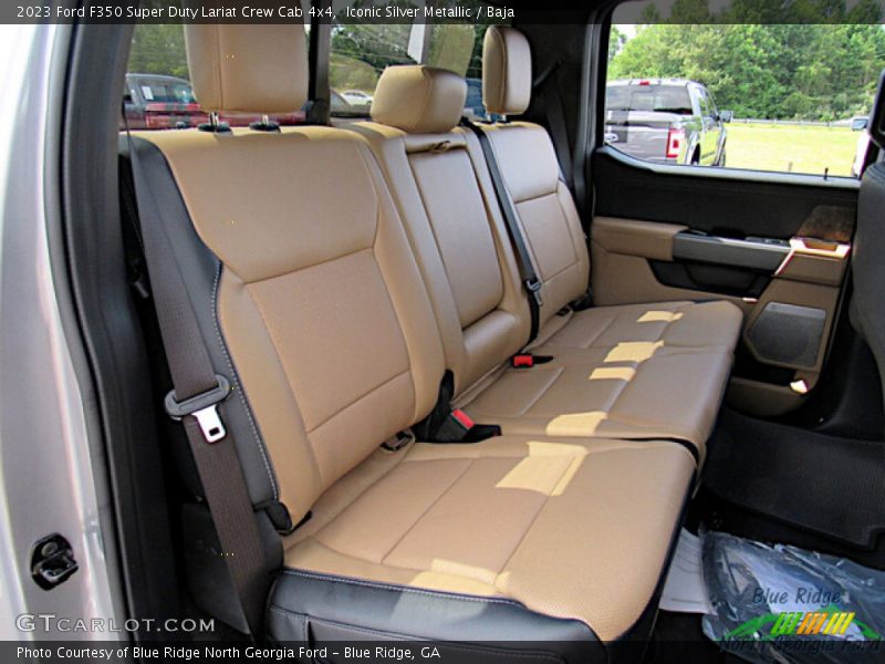 Rear Seat of 2023 F350 Super Duty Lariat Crew Cab 4x4