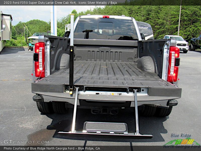 Iconic Silver Metallic / Baja 2023 Ford F350 Super Duty Lariat Crew Cab 4x4