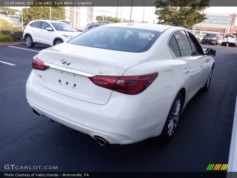  2018 Q50 3.0t AWD Pure White