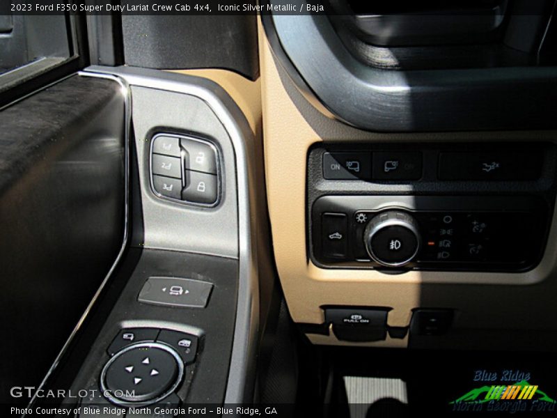 Iconic Silver Metallic / Baja 2023 Ford F350 Super Duty Lariat Crew Cab 4x4