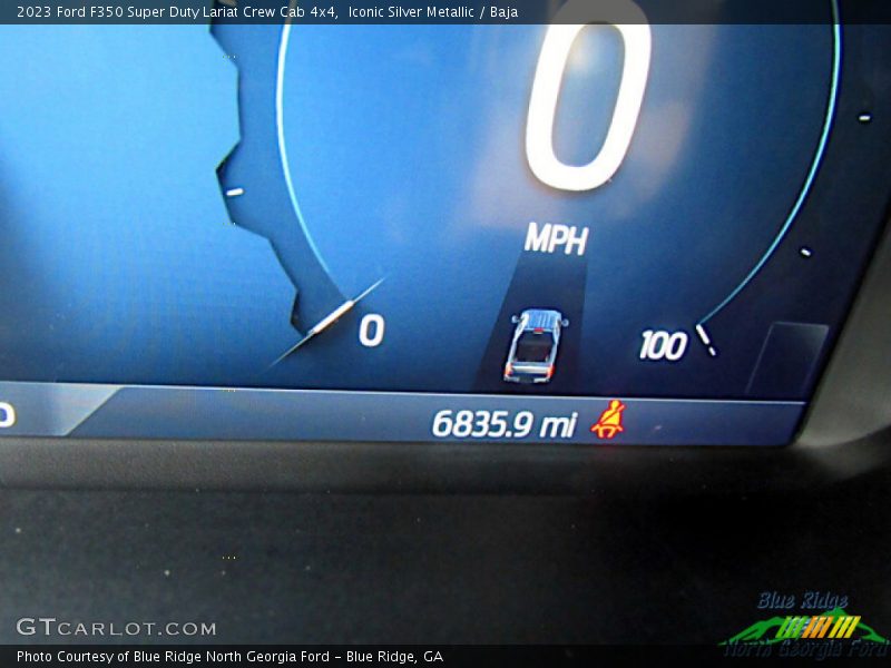 Iconic Silver Metallic / Baja 2023 Ford F350 Super Duty Lariat Crew Cab 4x4