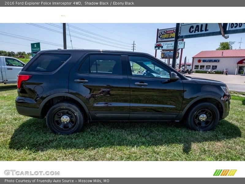 Shadow Black / Ebony Black 2016 Ford Explorer Police Interceptor 4WD