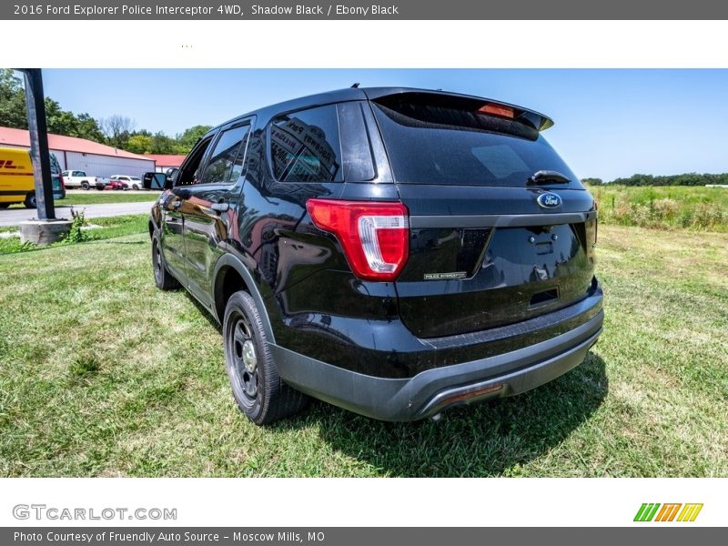 Shadow Black / Ebony Black 2016 Ford Explorer Police Interceptor 4WD
