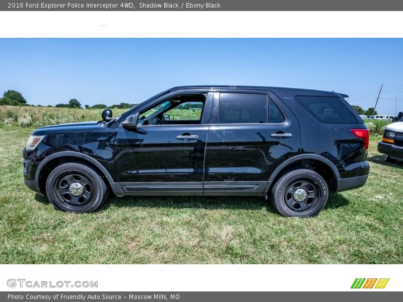 Shadow Black / Ebony Black 2016 Ford Explorer Police Interceptor 4WD