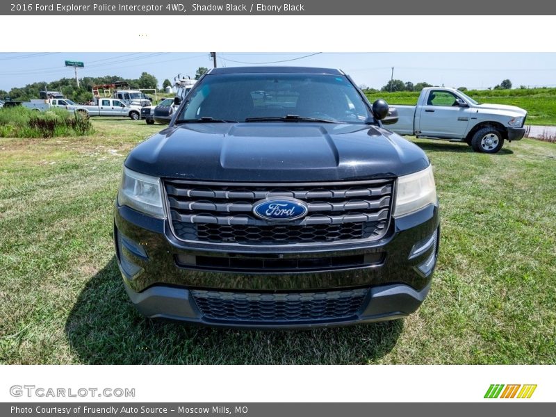 Shadow Black / Ebony Black 2016 Ford Explorer Police Interceptor 4WD