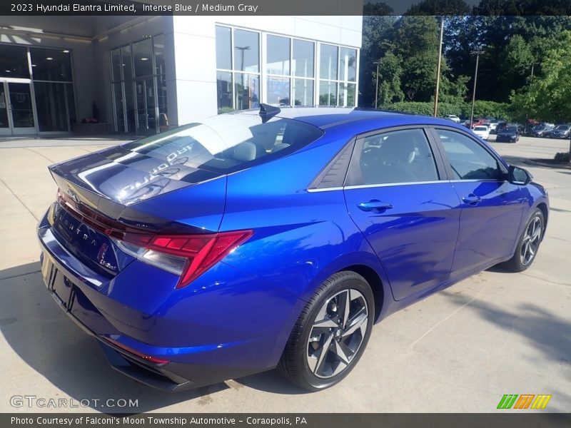 Intense Blue / Medium Gray 2023 Hyundai Elantra Limited
