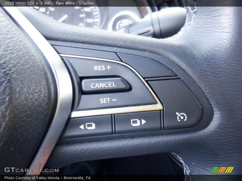  2018 Q50 3.0t AWD Steering Wheel