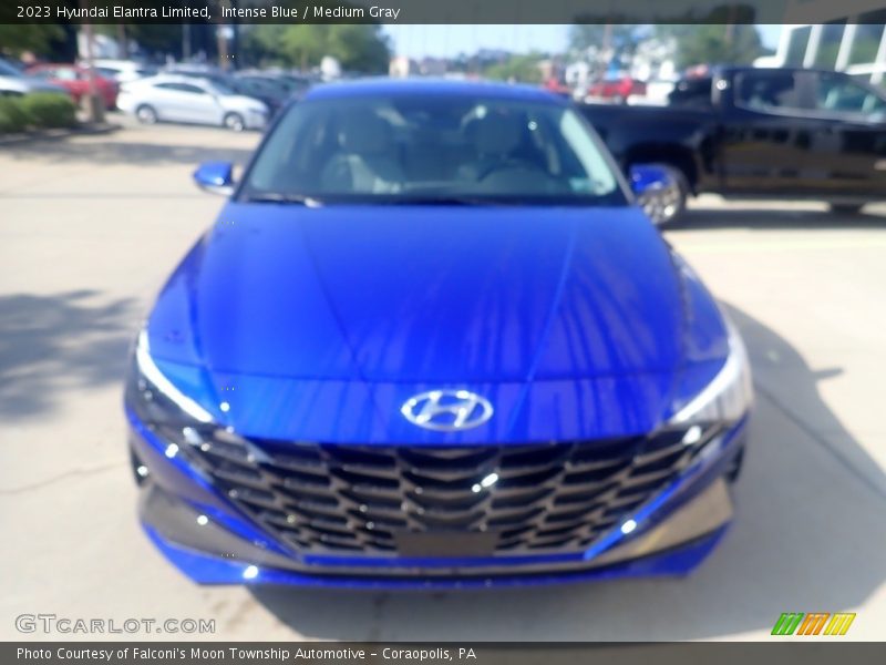 Intense Blue / Medium Gray 2023 Hyundai Elantra Limited