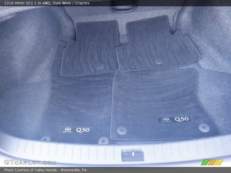  2018 Q50 3.0t AWD Trunk