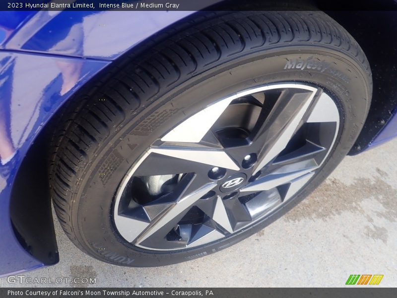 Intense Blue / Medium Gray 2023 Hyundai Elantra Limited