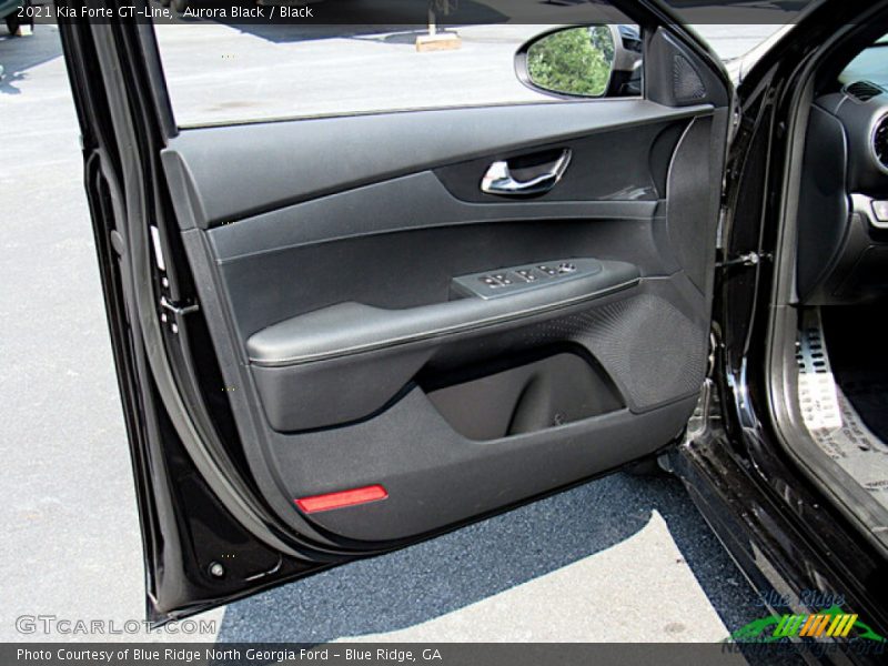 Aurora Black / Black 2021 Kia Forte GT-Line