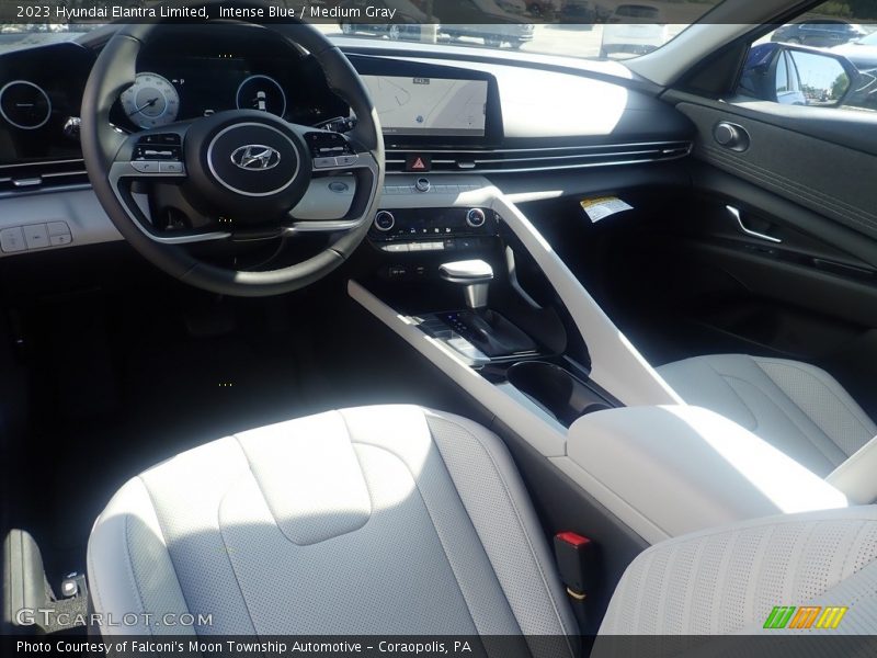 Intense Blue / Medium Gray 2023 Hyundai Elantra Limited