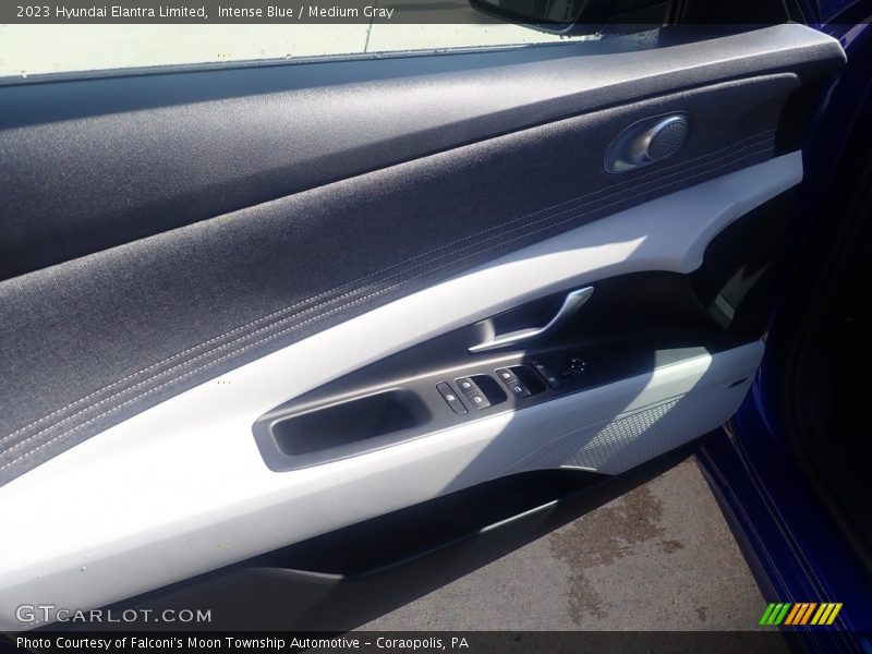 Intense Blue / Medium Gray 2023 Hyundai Elantra Limited