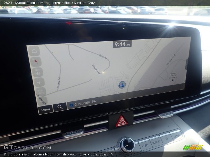 Intense Blue / Medium Gray 2023 Hyundai Elantra Limited