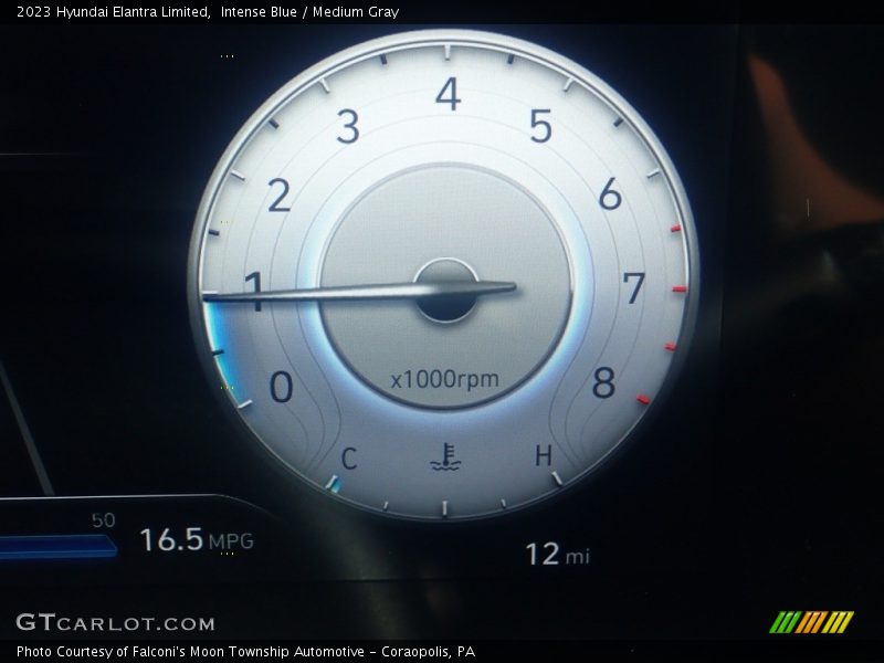 Intense Blue / Medium Gray 2023 Hyundai Elantra Limited