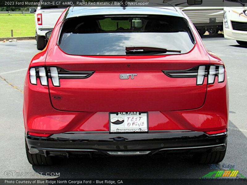 Rapid Red Metallic / Black Onyx/Copper 2023 Ford Mustang Mach-E GT eAWD